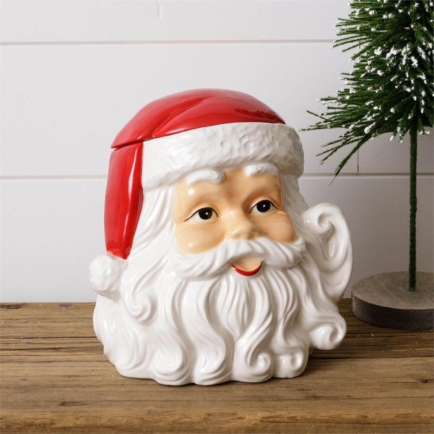 Classic Santa Cookie Jar | Vintage Crossroads Classic Santa Cookie Jar | Vintage Crossroads