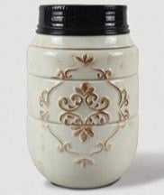Overstock Mason Jar White Ceramic 4-Piece Stacking Measuring Cups