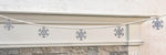 Wooden Snowflake Bead Garland