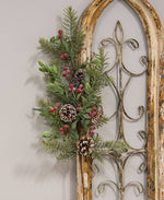 Icy Pine, Boxwood, Red Berry & Pinecone Collection
