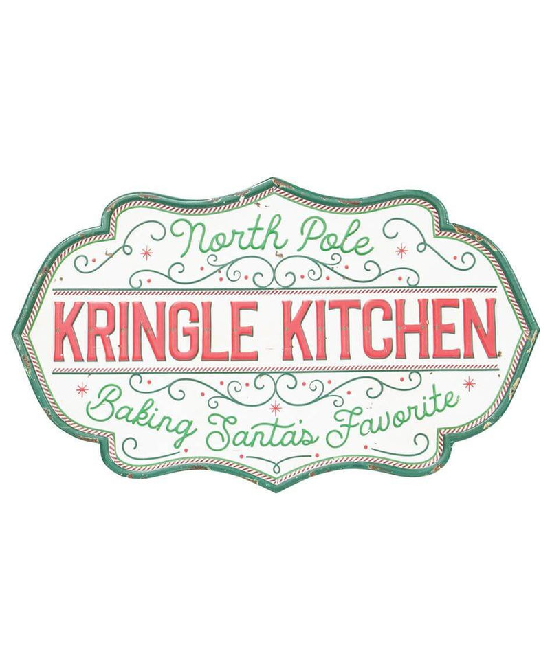 Kringle Kitchen Metal Sign