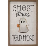 Ghost Stories Told Here Wood Framed Print