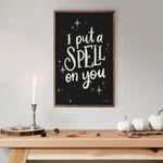 I Put A Spell On You Wood Framed Print