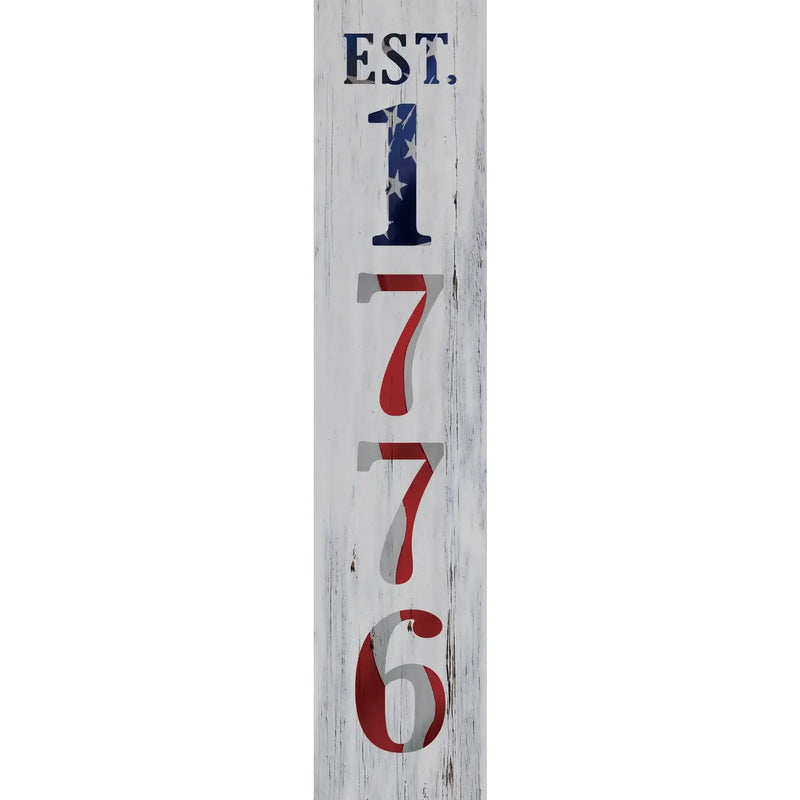 Est 1776 Whitewash Leaner