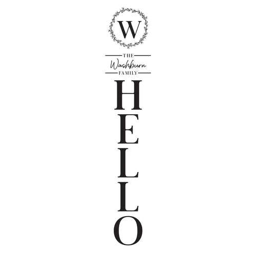 Personalized Name Hello Leaner