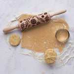 Floral Embossing Rolling Pin