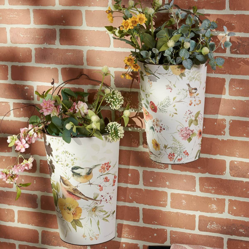 Chickadees Wall Bucket