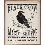 Black Crow Magic Shop Wood Framed Print