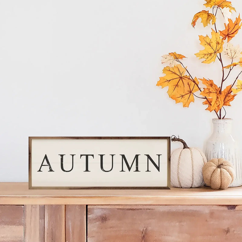 Autumn Wood Framed Print