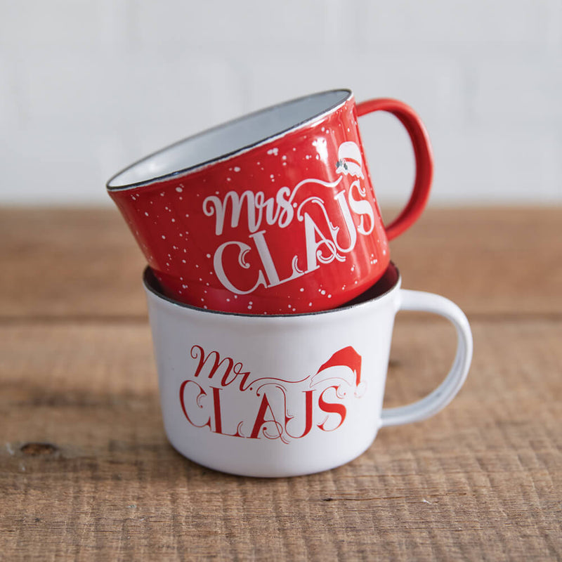 Mr. & Mrs. Claus Mugs