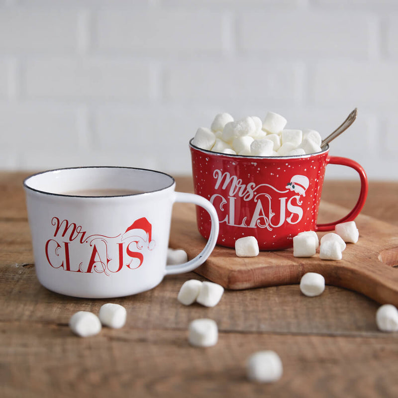 Mr. & Mrs. Claus Mugs