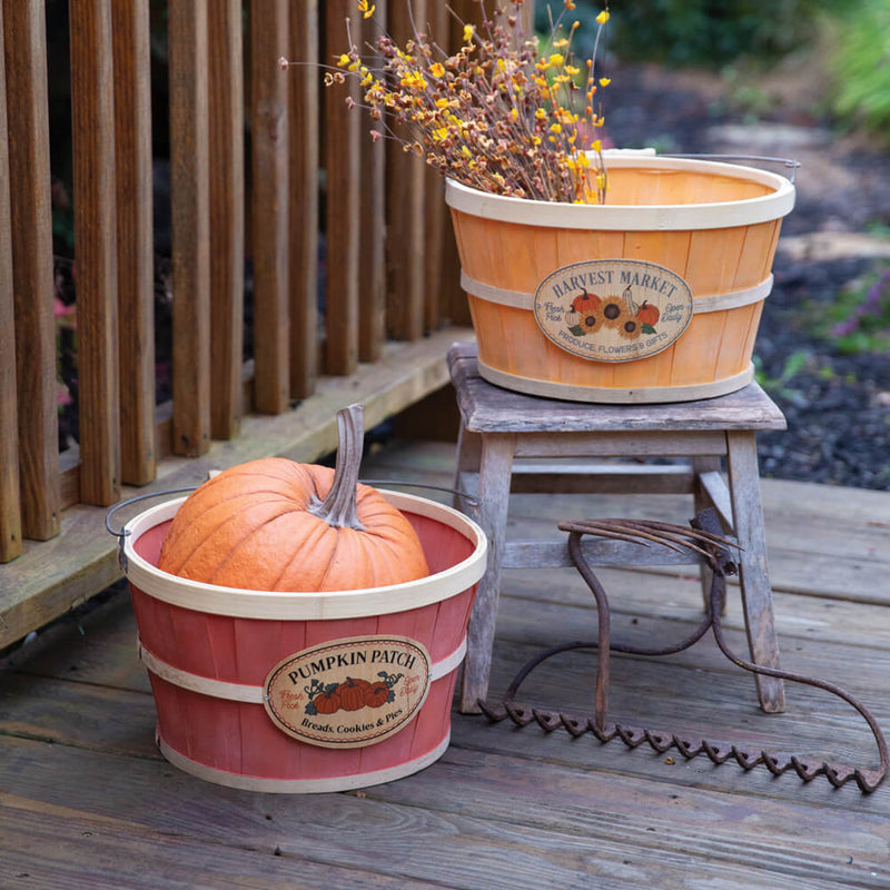 Fall Bushel Basket