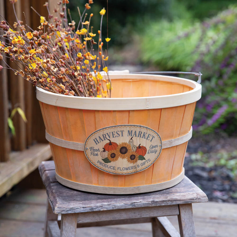 Fall Bushel Basket