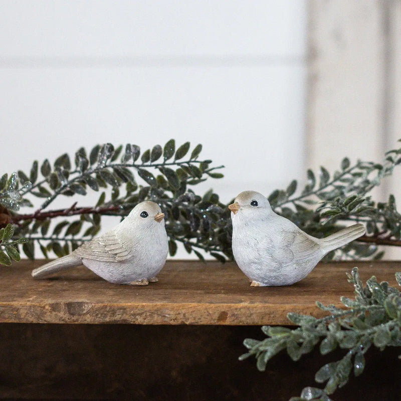 Glistening Winter Birds Set
