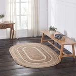 Natural & Creme Jute Rug Collection