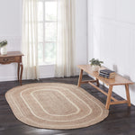 Natural & Creme Jute Rug Collection