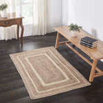 Natural & Creme Jute Rug Collection