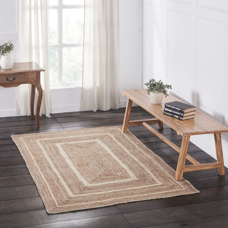 Natural & Creme Jute Rug Collection