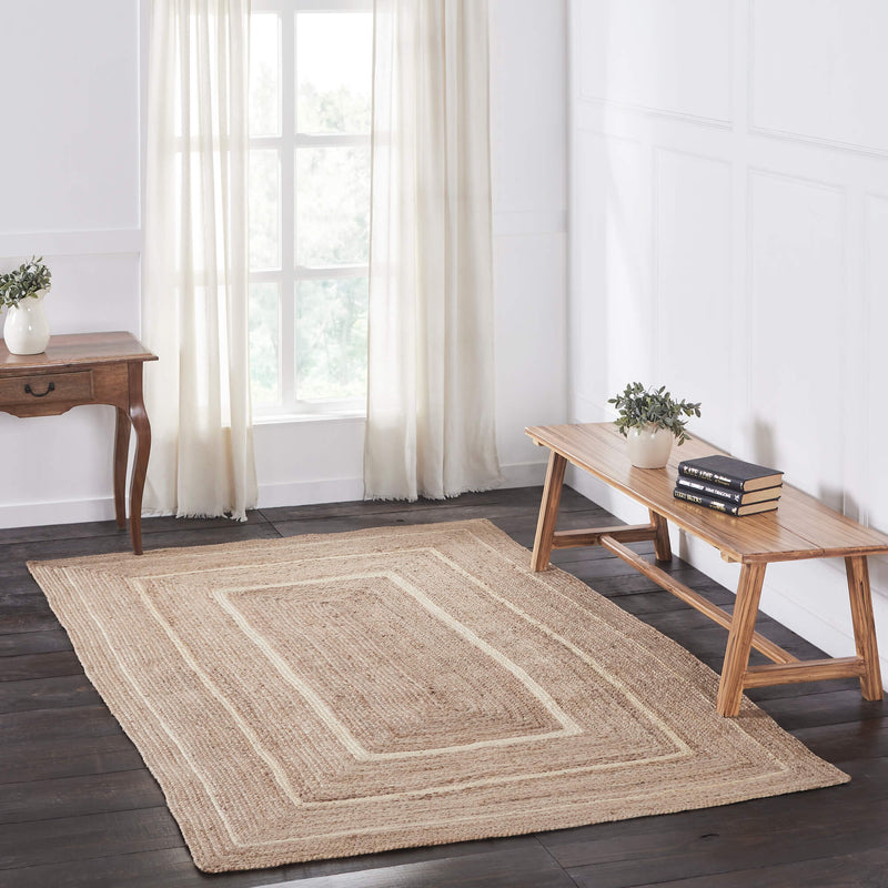 Natural & Creme Jute Rug Collection