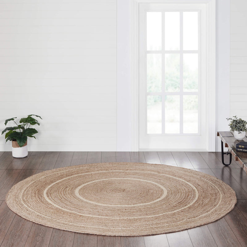 Natural & Creme Jute Rug Collection