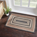 Sawyer Mill Charcoal & Cream Jute Rug Collection