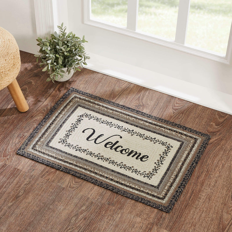Floral Vine Jute Rug Collection