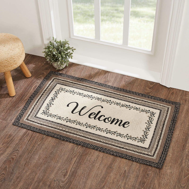Floral Vine Jute Rug Collection