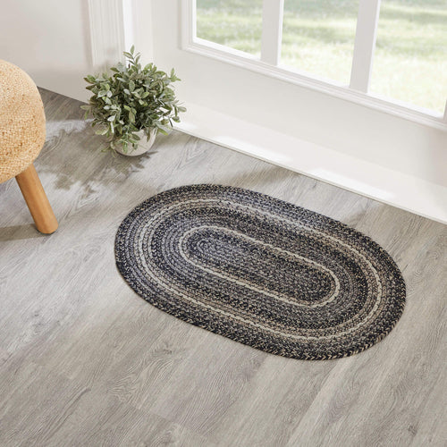 Sawyer Mill Black & White Jute Rug Collection