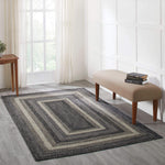 Sawyer Mill Black & White Jute Rug Collection