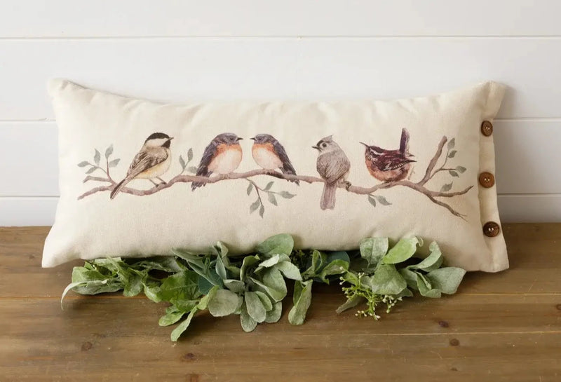 Birds On Branch Pillow