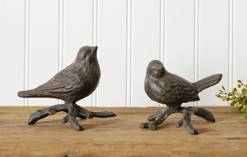 Wrought Iron Birds On Branches