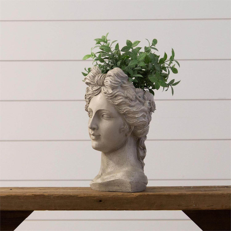 head plant pots Lady Head Planter