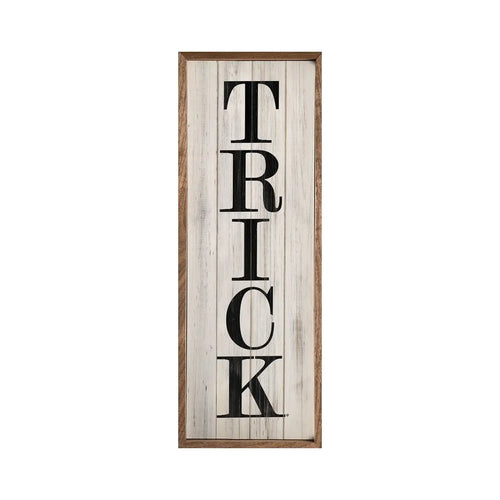 Trick Wood Framed Print