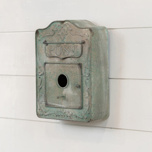 Green Post Birdhouse