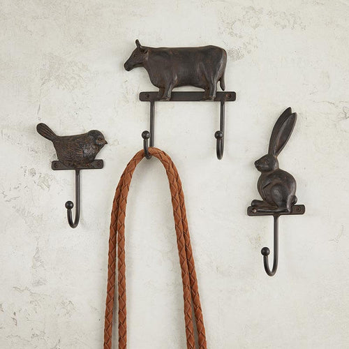 iron animal hooks