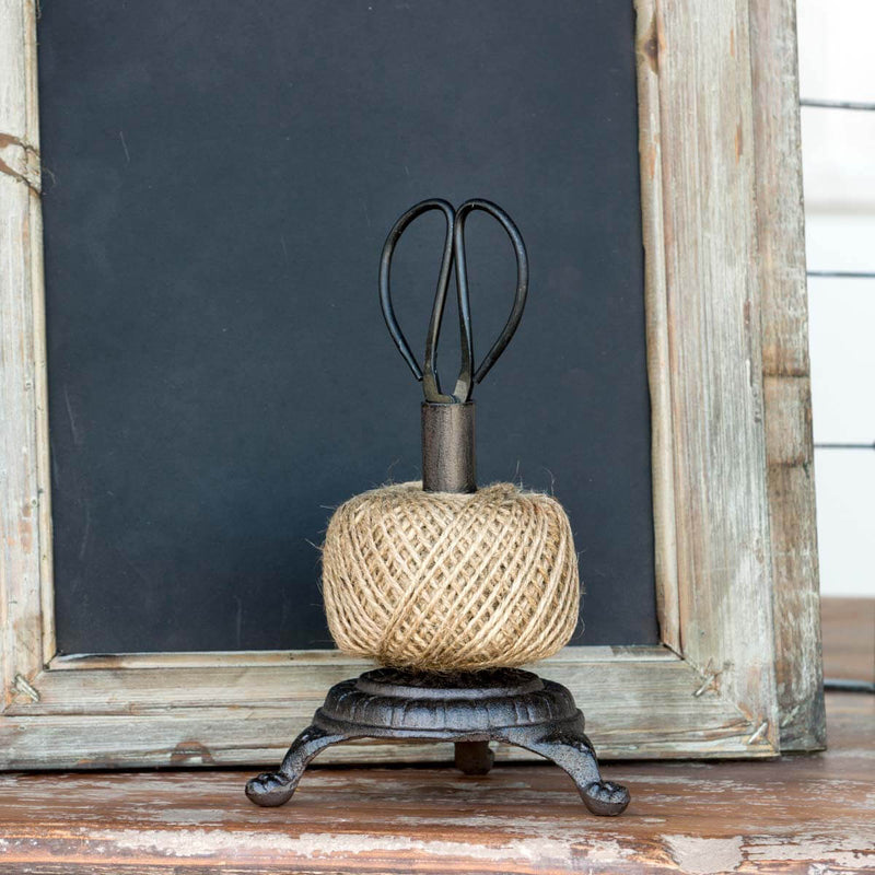 Twine on Cast Iron Stand with Snips