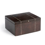 Tate Leather Classic Jewelry Box