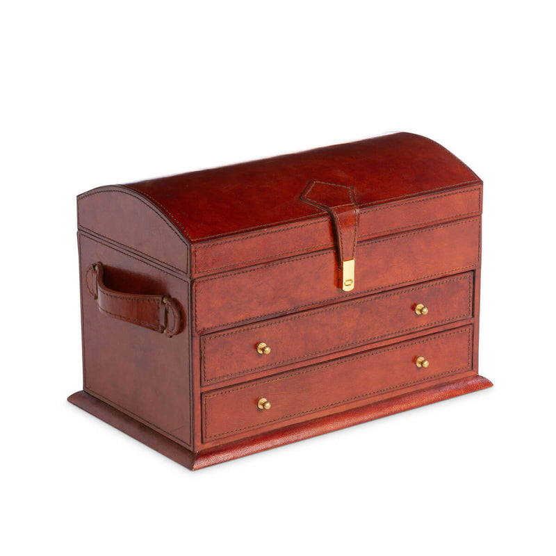 Kennedy Leather Jewelry Box