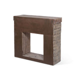 Garden Stone Fireplace Mantel
