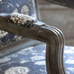 Floral Tapestry Upholstered Arm Chair