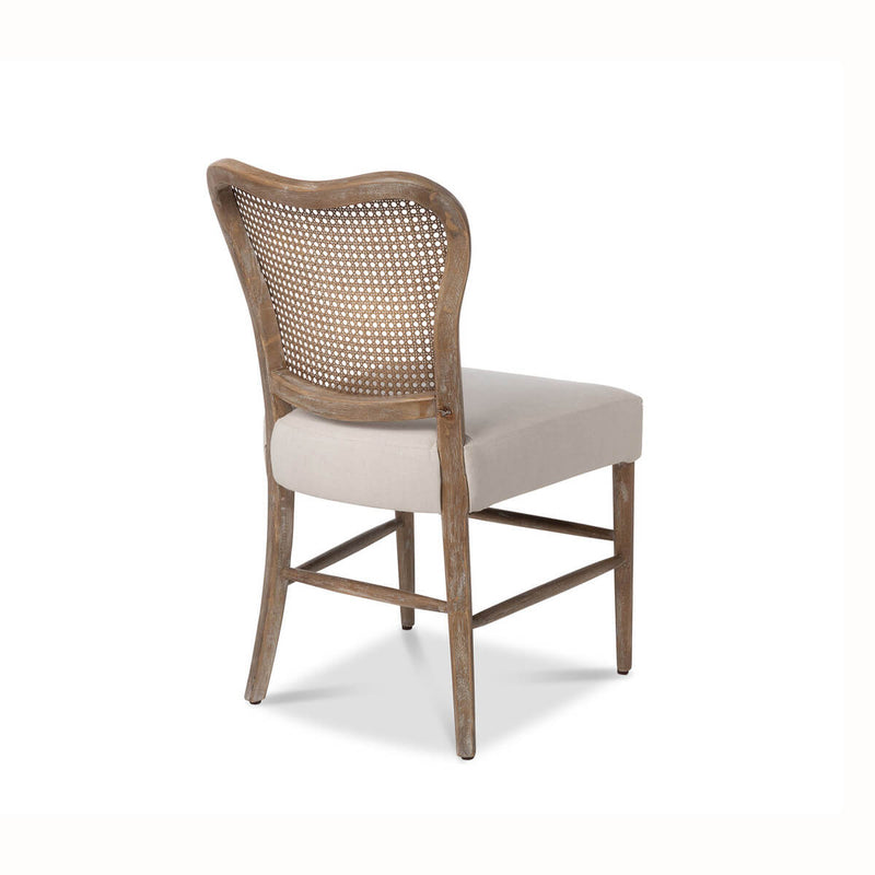 Two Easton Cane Back Dining Chairs