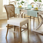 Two Easton Cane Back Dining Chairs