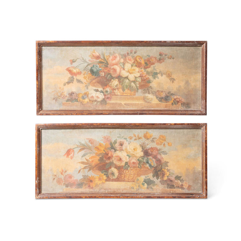 Vintage Floral Canvas Print