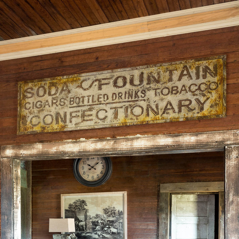 General Store Tin Advertising Sign