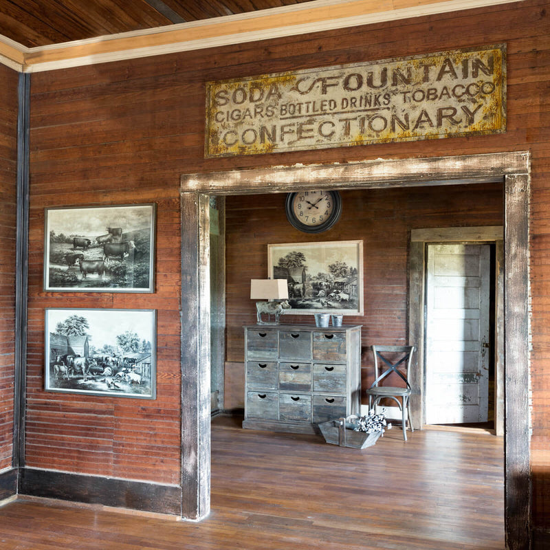 General Store Tin Advertising Sign