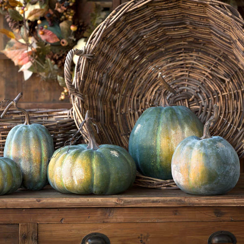 Early Green Pumpkin Set