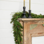 Hemlock & Cedar With Pinecones