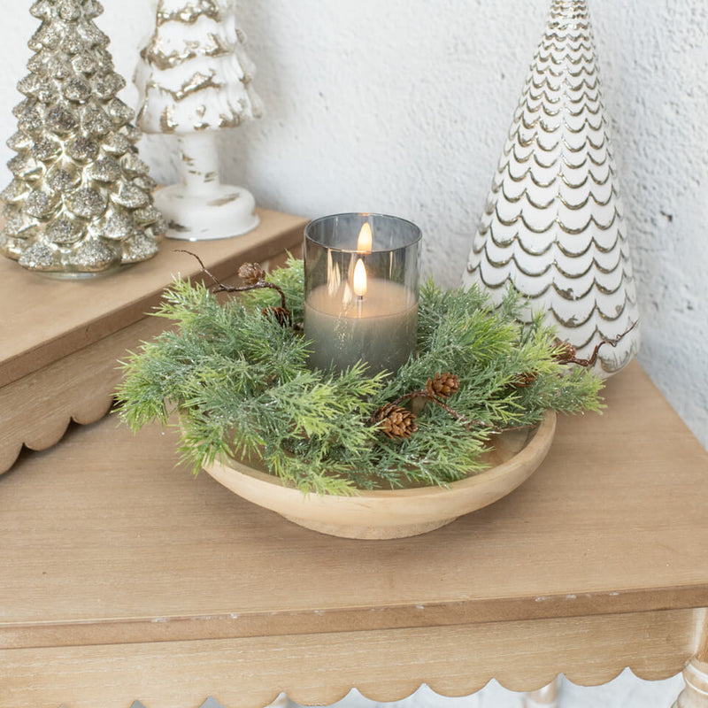 Ice Pine With Pinecones Collection