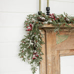 Snowy Pine With Pinecones & Berries Collection