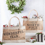 North Pole And Back Market Tote Bag